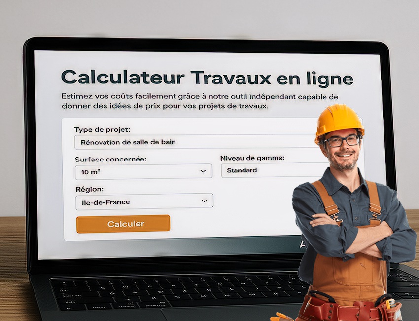 Calculateur Travaux en ligne : estimez vos coûts facilement