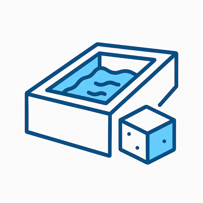 Piscine en béton